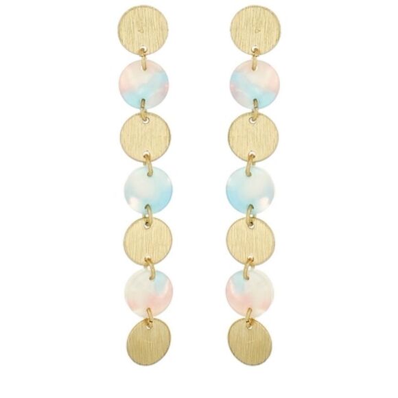 Panacea Jewelry - Panacea RESIN and metal drop earrings NWT